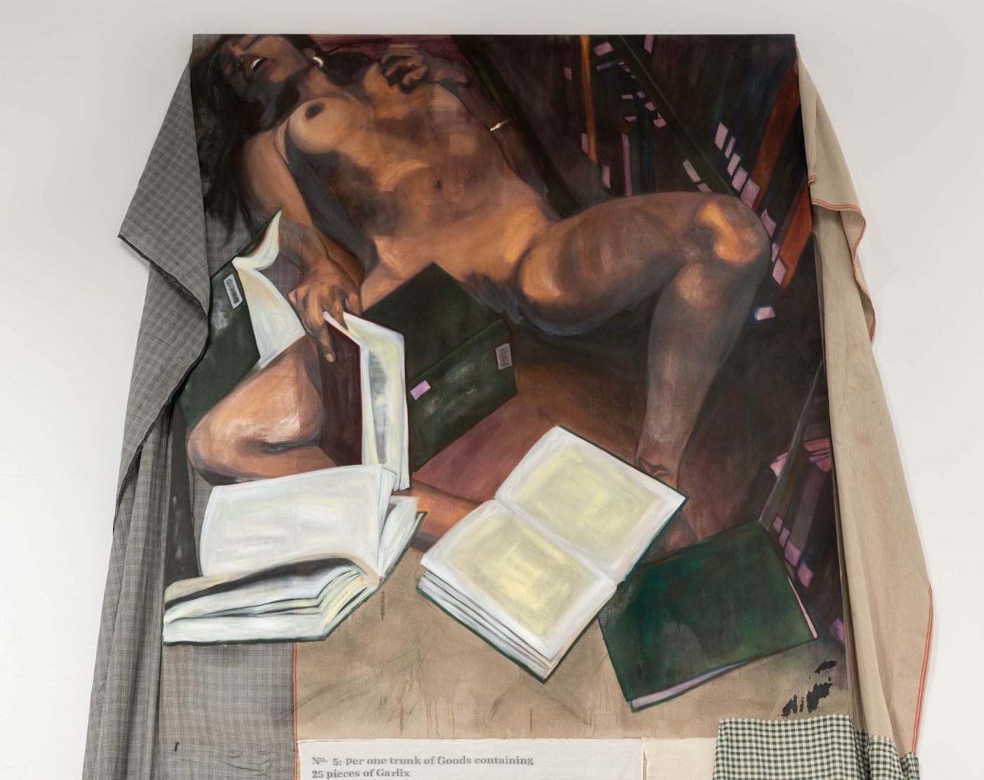 A Proposal to Replace the “Alma Mater” Mural in Sterling Memorial Library, 2019-2022; detail. Photo: Allison Minto.