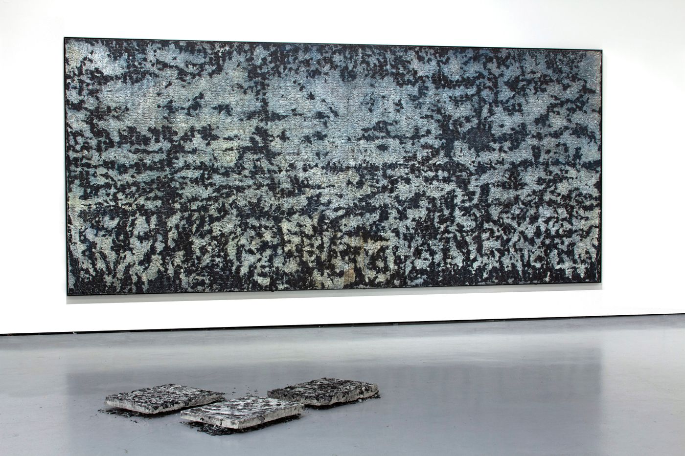 To the Cycles of Frost and Thaw, Fossil I, II, & III. Photo: Allison Minto.