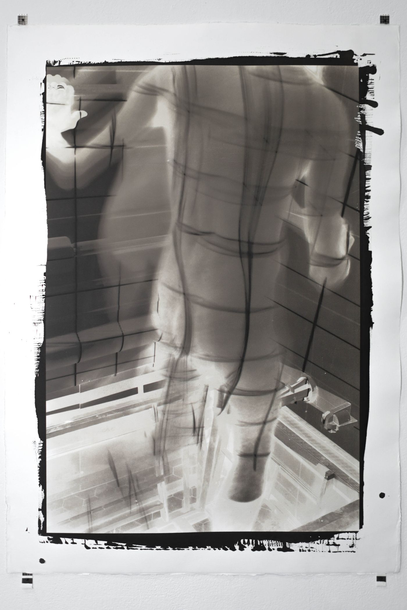 Projection II, 2021. Palladium toned Kallitype; 29.5 x 41 in. Photo courtesy the artist.