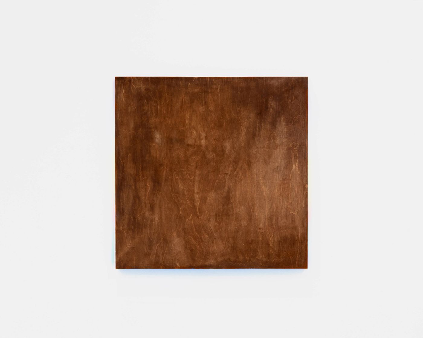 Untitled, 2022. Acrylic and oil pastel on wood; 36 x 36 x 3 in. Photo: Allison Minto.