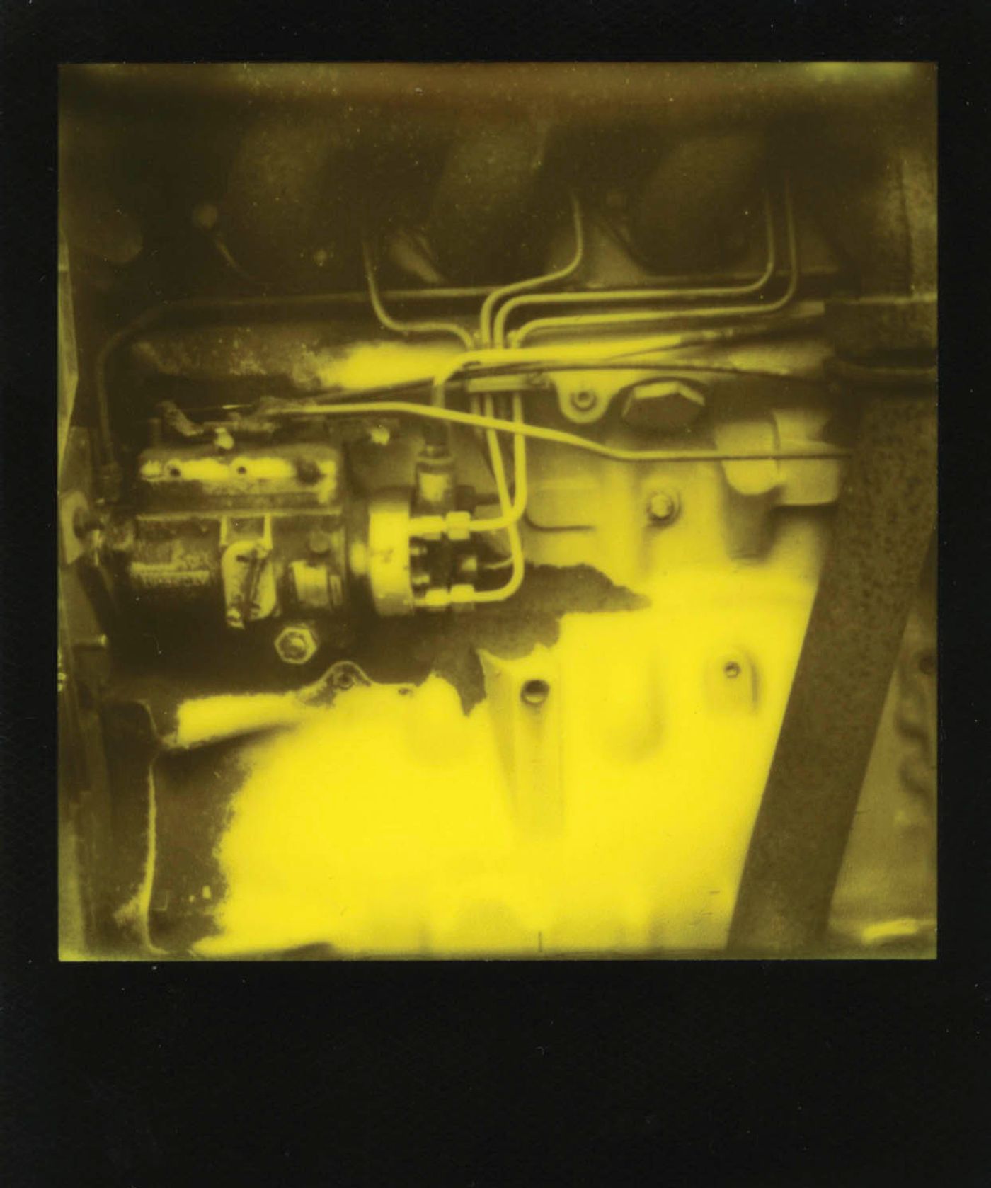 Tractor Parts, 2021. Instant 160 speed film; 3.108 x 3.024 in.