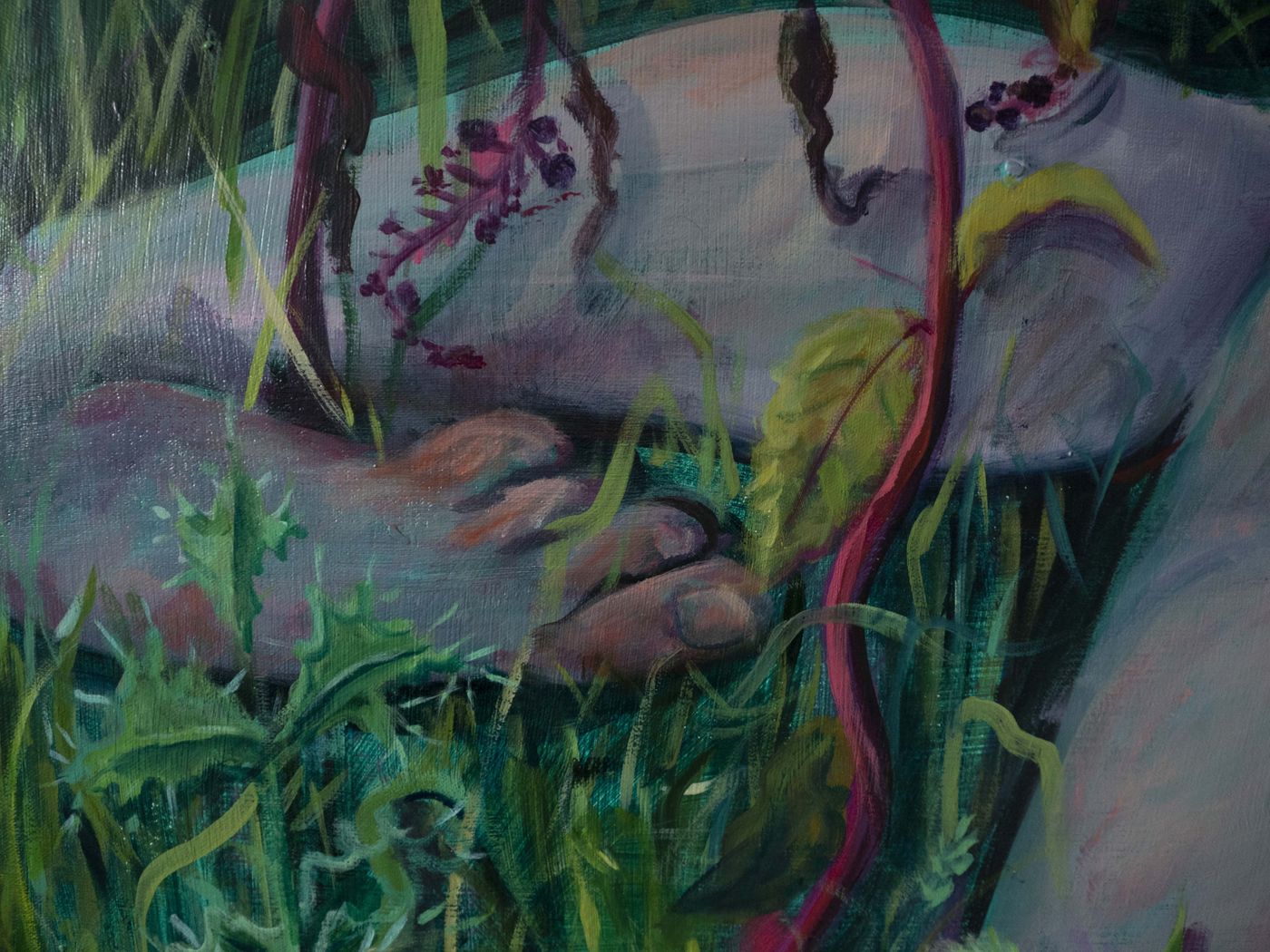 Bloodstopping, a prayer (detail), 2022. Photo: Meghan Olson.